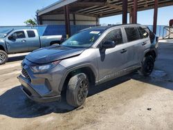 Salvage cars for sale from Copart Riverview, FL: 2021 Toyota Rav4 LE