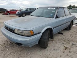 Salvage cars for sale at Houston, TX auction: 1991 Toyota Camry DLX