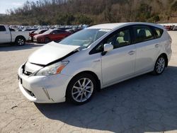 Toyota salvage cars for sale: 2014 Toyota Prius V