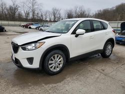 Salvage cars for sale from Copart Ellwood City, PA: 2014 Mazda CX-5 Sport