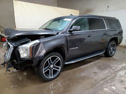 Salvage cars for sale at Davison, MI auction: 2015 GMC Yukon XL K1500 SLT