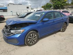 Salvage cars for sale from Copart Opa Locka, FL: 2022 Volkswagen Jetta S