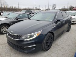 Salvage cars for sale at Bridgeton, MO auction: 2017 KIA Optima EX