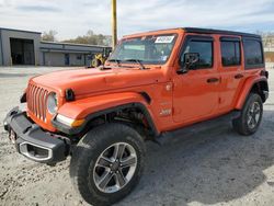 Salvage cars for sale from Copart Spartanburg, SC: 2018 Jeep Wrangler Unlimited Sahara