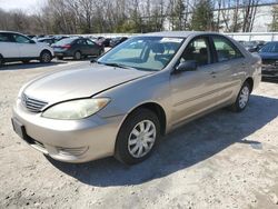 Toyota salvage cars for sale: 2005 Toyota Camry LE