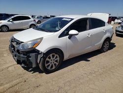 Salvage cars for sale from Copart Amarillo, TX: 2016 KIA Rio LX