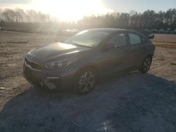 Salvage cars for sale from Copart Charles City, VA: 2020 KIA Forte FE