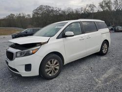 Salvage cars for sale from Copart Cartersville, GA: 2016 KIA Sedona LX