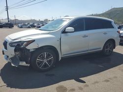 Infiniti salvage cars for sale: 2017 Infiniti QX60