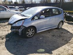 Honda salvage cars for sale: 2010 Honda FIT Sport