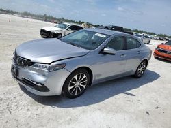 Salvage cars for sale at Arcadia, FL auction: 2015 Acura TLX Tech