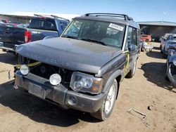 Land Rover salvage cars for sale: 2004 Land Rover Discovery II SE