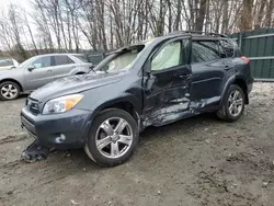 Salvage cars for sale at Candia, NH auction: 2008 Toyota Rav4 Sport