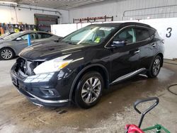 Vehiculos salvage en venta de Copart Candia, NH: 2017 Nissan Murano S