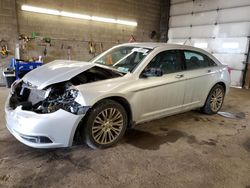 Salvage cars for sale at Angola, NY auction: 2012 Chrysler 200 Limited