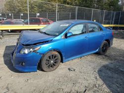 Toyota salvage cars for sale: 2010 Toyota Corolla Base