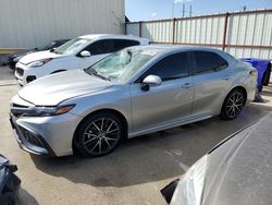 Salvage cars for sale at Haslet, TX auction: 2022 Toyota Camry Night Shade