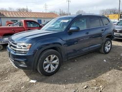 Salvage cars for sale from Copart Columbus, OH: 2019 Volkswagen Atlas SE