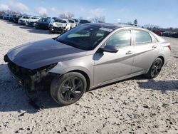 Salvage cars for sale at West Warren, MA auction: 2022 Hyundai Elantra SEL