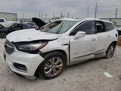 Salvage cars for sale from Copart Haslet, TX: 2019 Buick Enclave Avenir
