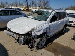 Salvage cars for sale at Bridgeton, MO auction: 2015 Jeep Compass Latitude
