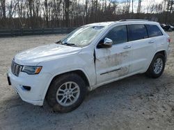 Salvage cars for sale from Copart Candia, NH: 2017 Jeep Grand Cherokee Overland