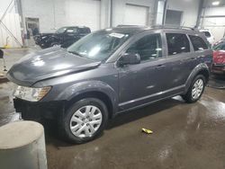 Salvage cars for sale at Ham Lake, MN auction: 2016 Dodge Journey SE