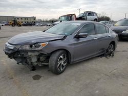 Honda Accord LX Vehiculos salvage en venta: 2017 Honda Accord LX