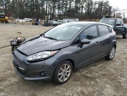 Salvage cars for sale at North Billerica, MA auction: 2019 Ford Fiesta SE