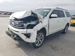 Salvage cars for sale at New Orleans, LA auction: 2021 Ford Expedition Max XLT