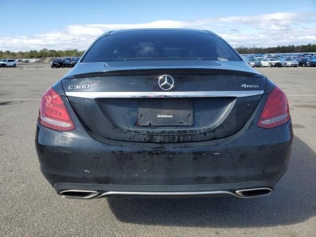 2016 Mercedes-Benz C 300 4matic