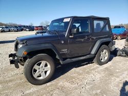 Salvage cars for sale at West Warren, MA auction: 2016 Jeep Wrangler Sport