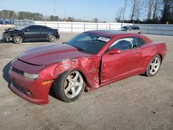 Chevrolet Camaro lt salvage cars for sale: 2014 Chevrolet Camaro LT