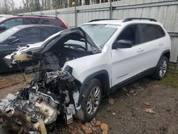 Salvage cars for sale from Copart Hampton, VA: 2022 Jeep Cherokee Latitude LUX