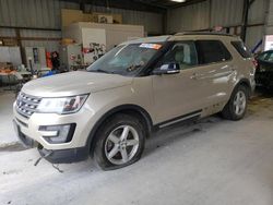 Salvage cars for sale at Kansas City, KS auction: 2017 Ford Explorer XLT