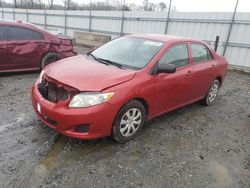 Toyota Corolla Base salvage cars for sale: 2010 Toyota Corolla Base