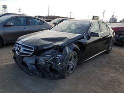 Salvage cars for sale from Copart Chicago Heights, IL: 2015 Mercedes-Benz E 350 4matic