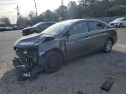 Salvage cars for sale from Copart Savannah, GA: 2015 Nissan Sentra S