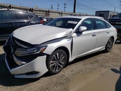 Salvage cars for sale at Los Angeles, CA auction: 2021 Honda Accord Hybrid EXL