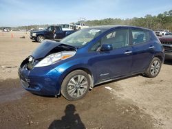 Nissan Leaf S salvage cars for sale: 2017 Nissan Leaf S