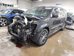 Salvage cars for sale from Copart Elgin, IL: 2014 Chrysler Town & Country S