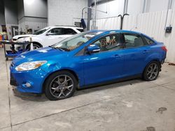 Salvage cars for sale at Ham Lake, MN auction: 2014 Ford Focus SE