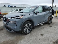 Salvage cars for sale at Dyer, IN auction: 2021 Nissan Rogue SL