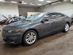 Salvage cars for sale from Copart Davison, MI: 2017 Chevrolet Malibu LT