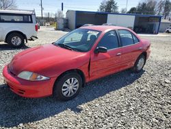 Vehiculos salvage en venta de Copart Mebane, NC: 2002 Chevrolet Cavalier Base