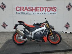 Salvage Motorcycles for sale at auction: 2022 Aprilia Tuono V4 Factory