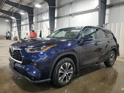 Salvage cars for sale at Ham Lake, MN auction: 2021 Toyota Highlander XLE