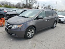 Salvage cars for sale from Copart Bridgeton, MO: 2016 Honda Odyssey SE