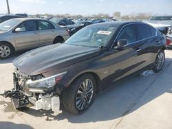 Salvage cars for sale at auction: 2019 Infiniti Q50 Luxe