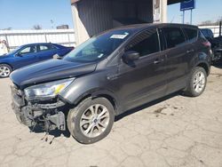 Ford salvage cars for sale: 2017 Ford Escape SE